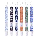 babygoal Pacifier Clips, 6 Pack Pacifier Holder Fits for Most Baby Pacifiers and Binkies