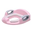 Potty Training Seat with Support for Baby Boy, Girl with Easy Grip Handle & Comfortable Cushioned Seat | Safe, Portable, Suitable for 6-36 Months - Pink