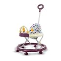 Winnie Musical Baby Walker with Adjustable Height with Light and Parental Handle (Maroon)
