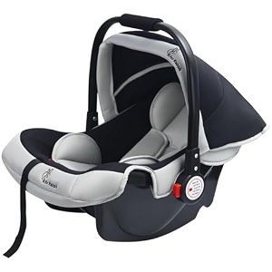 baby cozy carry cot with 3 in 1 multi-purpose baby rocker amp seat  3 point safety harness for new born babies of 0 to 15 months matte black