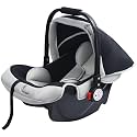 Baby Cozy Carry Cot with 3 in 1 Multi-Purpose Baby Rocker &amp; seat | 3 Point Safety Harness for New Born Babies of 0 to 15 Months (Matte Black)