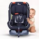 Convertible Isofix Baby Car Seat, 0-7 Years, Black &amp; Grey