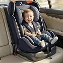 Convertible Isofix Baby Car Seat, 0-7 Years, Black & Grey
