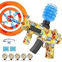 Small Balls Blaster Gun - High-Speed Automatic Gun for Adults, Shoots Up to 50 Feet, Includes 5000 Small Balls (Multicolor)