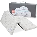 Pack and Play Mattress Topper | 38" x 26" Trifold Soft Foam