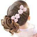 Babymoon Fusion Flower 10pcs Hairclips Hair Accessories Set | Pink