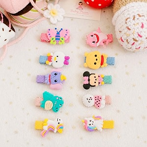 babymoon fusion ice cream 10pcs hairclips hair accessories set  cartoon