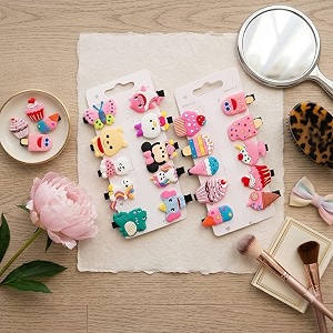 babymoon fusion ice cream 20pcs hairclips hair accessories set  cartoon-icecream