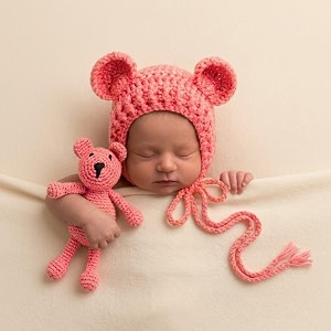 babymoon newborn baby photography shoot props costume for new born - peach