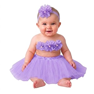 babymoon  set of 3 princess tutu outfit  baby photography shoot props  purple