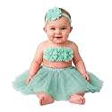 BabyMoon | Set of 3 Princess Tutu Outfit | Baby Photography Shoot Props | Green