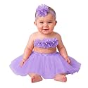 BabyMoon | Set of 3 Princess Tutu Outfit | Baby Photography Shoot Props | Purple