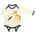 Babysoy Jane Goodall Long Sleeve Animal Pattern