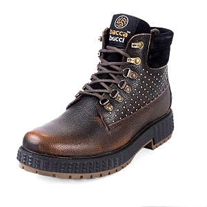 bacca bucci men lace up boots
