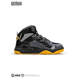 Bacca Bucci Mens Batman-Inspired High-Top Sneakers