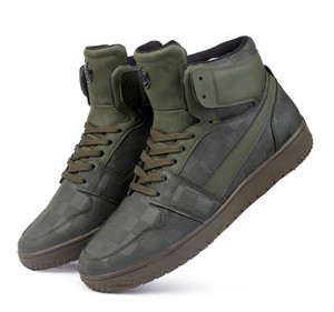bacca bucci street samurai high top walking shoes for men olive  6