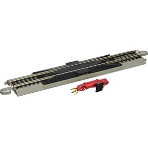 bachmann trains snap-fit e-z track 9 straight terminal rerailer with wire