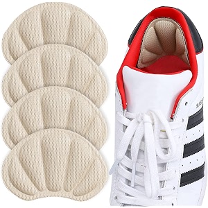 back of heel insert cushion pads for men and women heel grip liner for loose shoes too big boots improves shoes fit and comfort heel slip and blister protector1 pair -2 count