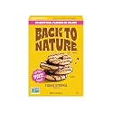 Back to Nature Fudge Striped Cookies Chocolate, Plant Based Snack, 7.7 Ounce (Pack of 6)