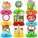 Back to School Table Decorations, 9 Pcs Welcome Back to School centerpieces