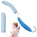 Back Scrubber for Shower,15.35"Curved Body Brush with Anti Slip Long Handle