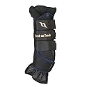 Back on Track Royal Quick Wraps Deluxe for Horses 2033 with Welltex Technology, Sold in Pairs, Navy, X-Small (10")