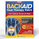 Backaid Heat Therapy Patch, Air-Activated Therapeutic Heat, Wide, 6 Count