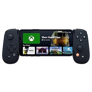 backbone one mobile gaming controller for iphone - turn your iphone into a handheld gaming console - play xbox playstation cod mobile apple arcade amp more gen 1_ black