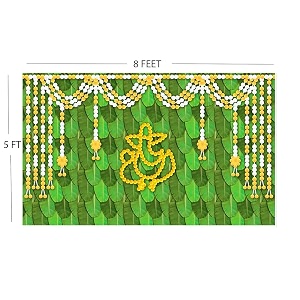 Background Decoration Pooja Decoration Cloth for Wedding