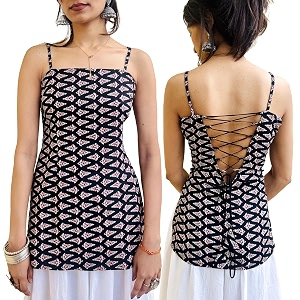 backless kurtis for women Pure Cotton