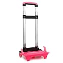 Backpack Hand Truck YUB Wheeled Cart Trolley Hand Aluminium Alloy Folding Trolley Cart for Schoolbag