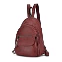 Backpack Purse for Women, Black Convertible Sling Bag