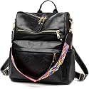 Backpack for Women, Crossbody Purse with Shoulder Strap and Zipper Closure, Purse for Women, Designer Ladies Large Travel Convertible Shoulder Handbag, Printed sling beltRakhi Gift for Sister
