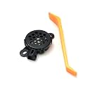Backup Buzzer Speaker Alarm - Exact Fit Reverse Beeper Compatible with Nissan Maxima, Frontier, Titan, Armada, Quest, NV200, Infiniti Replaces 256407S200 with Auto Trim Removal Tool