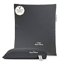 BADESOFA® Luxury Full Body Bath Pillows for Tub Set in Charcoal