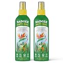 Badger Bug Spray, DEET-Free Citronella, Family Size, 8 fl oz 2-Pack