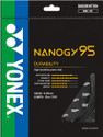 badmint NANOGY 95 0.69 Badminton String - 10 m (Black)