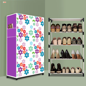bae plastic shoe stand mini flower modern printa4 4 shelves diydo-it-yourself
