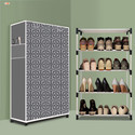 BAE 4 Tier Foldable Shoe Rack – Space Saver, Universal for Entry, Bedroom & Balcony Plastic Shoe Stand