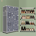 BAE 4 Tier Foldable Shoe Rack – Space Saver, Universal for Entry, Bedroom & Balcony Plastic Shoe Stand
