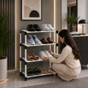 BAE SmartStep 4 Tier Shoe Rack Space