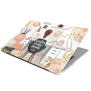 full laptop skin stickers hd quality sticker for laptops upto 15634 dustproofwaterproofscratchproofreusable - be dreams fl