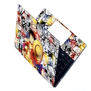 full laptop skin stickers hd quality sticker for laptops upto 15634 dustproofwaterproofscratchproofreusable - be one piece fl
