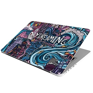 full laptop skin stickers hd quality sticker for laptops upto 15634 dustproofwaterproofscratchproofreusable - be daydream fl