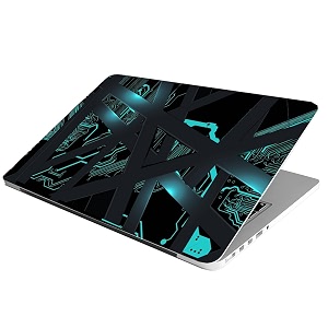 full laptop skin stickers hd quality sticker for laptops upto 15634 dustproofwaterproofscratchproofreusable - be circuit fl