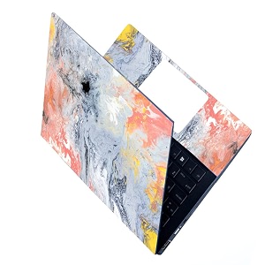full laptop skin stickers hd quality sticker for laptops upto 15634 dustproofwaterproofscratchproofreusable - be gry marble fl