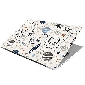 full laptop skin stickers hd quality sticker for laptops upto 15634 dustproofwaterproofscratchproofreusable - be space wt fl