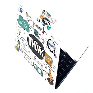 full laptop skin stickers hd quality sticker for laptops upto 15634 dustproofwaterproofscratchproofreusable - be think do fl