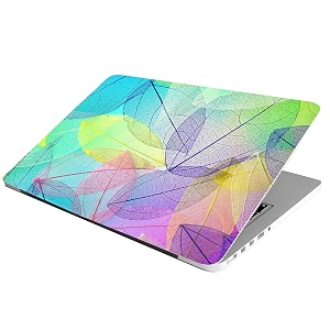 full laptop skin stickers hd quality sticker for laptops upto 15634 dustproofwaterproofscratchproofreusable - be bl leaf fl