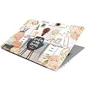 Full Laptop Skin Stickers HD Quality Sticker for Laptops Upto 15.6" (Dustproof|Waterproof|Scratchproof|Reusable) - BE Dreams FL